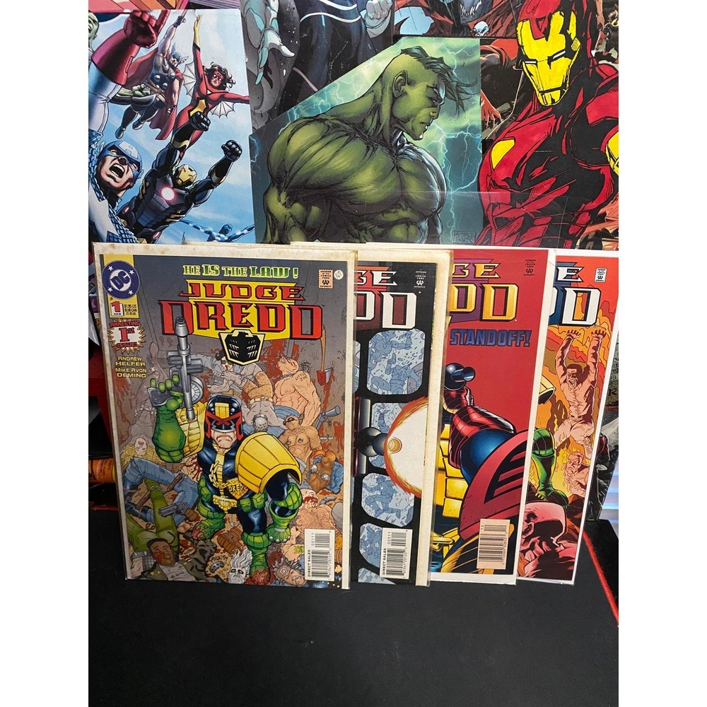 DC Comics - Judge Dredd - Set of 4